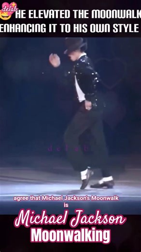 Michael Jackson Moonwalking to Billie Jean (delab edit)
