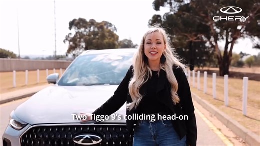 The head-on 50% offset collision test between two Chery Tiggo 9 vehicles is about to kick off. Hold your breath and stay tuned! #Chery #TIGGO9 #CSH #CherySuperHybrid #Safety #CherySafety | Chery Motor Indonesia