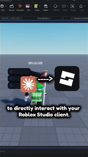 You can NOW make ROBLOX games with AI! 😲 #robloxstudio #robloxscript #mcpserver #ai #robloxscripting