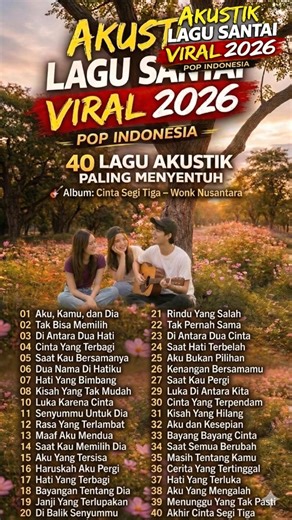 Pop Indonesia Lagu Santai Viral 2026 🎧 Enak Didengar