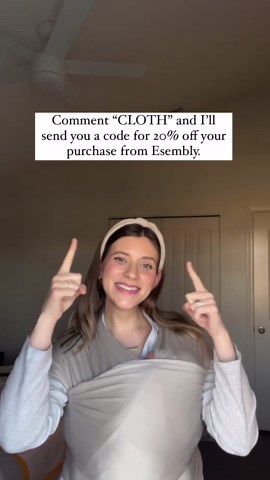 Kristen // The OrganiMama on Instagram: "Okay, you got me 🙄 We LOVE cloth diapering our newborn. And this is the second baby that we’ve exclusively cloth diapered using the @esembly system. And it’s true- 💵 We’ve saved between $2000 and $5000 PER KID that we’ve cloth diapered in comparison to using disposables. 🌿 The organic cotton cloth diapers and the entire skincare line are 100% toxin free and won’t harm your baby’s skin. 💩 Yup. They’re blowout proof. We’ve ne