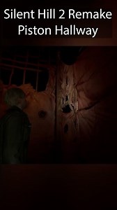 Silent Hill 2 Remake Disturbing Piston Hallway Scene #konami #shorts #horrorshorts