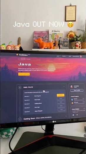 Java Chapter 1 OUT NOW ☕️✨ #javaprogramming #java #learnjava