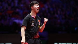 54K views · 1.1K reactions | "I am made in China!"  Proud Chinese superstar Ma Long carried his third consecutive World Championship Men's Singles trophy #OnThisDay in 2019  #NeverGiveUp #WTT #TableTennis #ITTFWorld2019 #MaLong #China #PingPong #Budapest | World Table Tennis | Facebook