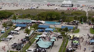Check out this awesome video from yesterday's Ron Jon Beach 'N Boards Fest in Cocoa Beach, FL! We're having a blast, so join us at Shepard Park this weekend! 🏄🏄‍♀️🛹🧘‍♀️🏃‍♀️🏃 More Info: www.beachnboardsfest.com Video: NPI Productions | Ron Jon Surf Shop Main Page