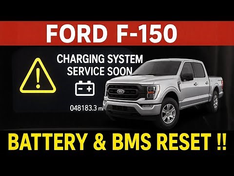 🚨 Ford F-150 "Charging System Service Soon" FIX | Battery Replacement & BMS Reset (2021-2025)