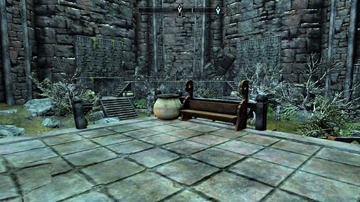 Point to repair Volkihar Courtyard - Castle Volkihar Rebuilt - SSE mod