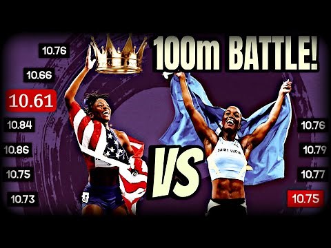 Battle for Sprint Queen 👑 Top 10 Fastest 100m Wins of 2025