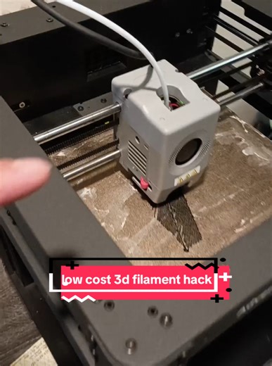 3d printer filament box hack for anyone here! #3dprint #printing #printing3d #fyp #fypシ