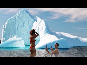 Weaving through Icebergs to HOT PRIVATE PARADISE - Sailing Greenland - Ep 250
