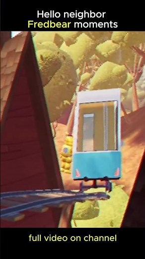 Hello neighbor fredbear moments (part 13) #funnymoments #fnaf