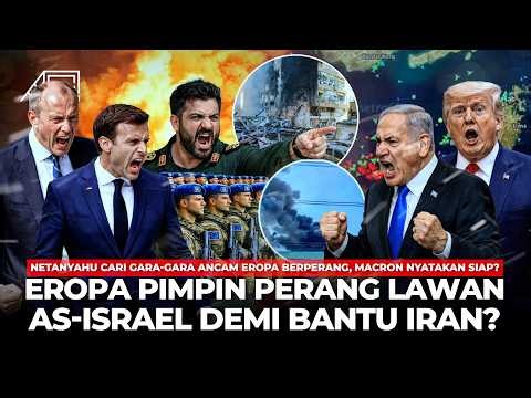Eropa Tantang Israel-AS Perang Panjang? “Kami Bersama Iran dan Negara yang Ditindas Zionis Trump”