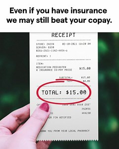 327 reactions · 49 shares | 75% of our customers have insurance, but they still use GoodRx because we may beat their co-pays. ✔️ Compare prices, find free coupons ✔️ Save up to 80% from retail price ✔️ No insurance required | GoodRx | Facebook