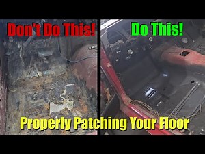 How to Fix a Rusty Floor Pan (Mustang Restoration)