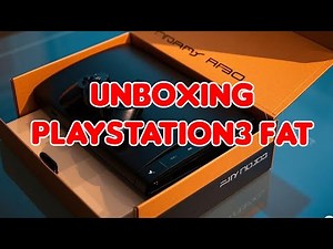 PS3 UNBOXING! Original Playstation 3 Fat Console 60GB PS2 Backwards Compatible
