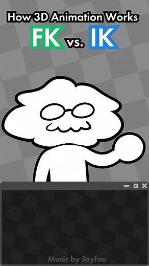 How 3D Animation Works: FK vs. IK #3d #3danimation #3dart #maya3d #maya3danimation #animation #tutorial #maya #fyp #foryoupage