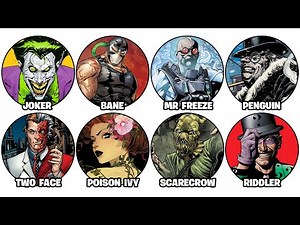Every Major Batman Villain Explained in 13 Minutes
