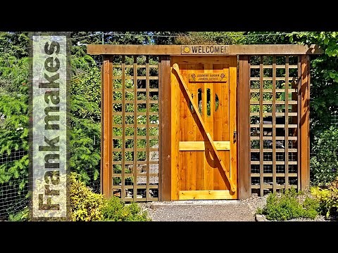 Making a Garden Gate
