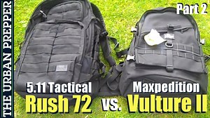 Vulture II vs Rush 72 Load Test