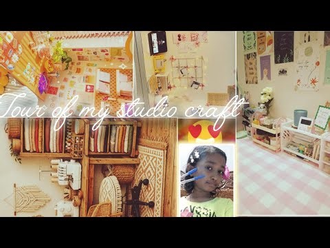 My craft studio Coming to show 🎀🧿🎀🍭