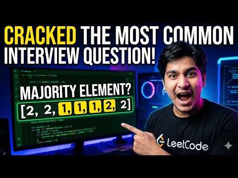 LeetCode 169 | Majority Element | Boyer-Moore Voting Algorithm Explained