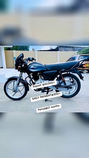 Get a Brand New Motorbike on Loan with Watu Credit