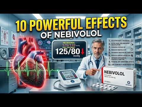 10 Powerful Effects of Nebivolol on Blood Pressure & Heart Health