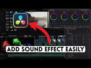 How to Add Sound Effect in DaVinci Resolve 2025?