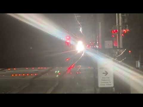 Southbound @unionpacific Mission Bay Local passing the Menlo Park @caltrain Station.