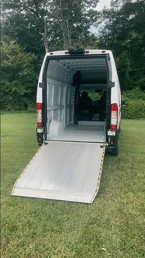 Meet the 2,200-lb Built-In Cargo Ramp for ProMaster, Sprinter & Transit