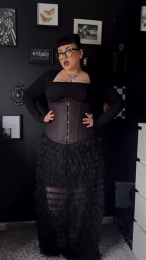 BESERK on Instagram: "The moment she added the corset, it was OVER for the rest of us! 🔥 Build an outfit around the Victoriana Skirt with style ICON @rhikatera 🖤 ㅤ Click our link in bio to shop Killstar 🛒 ㅤ #beserk #lovebeserk #alttok #gothaesthetic #gothgirl"