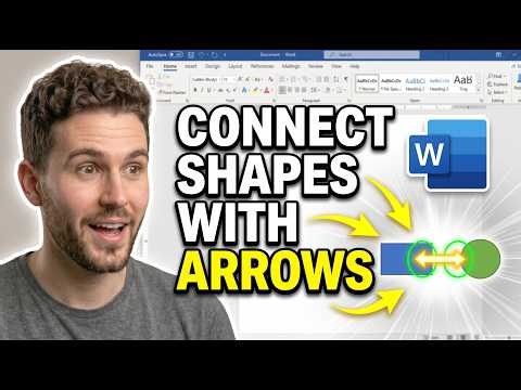 How to Connect Shapes With Arrows in Microsoft Word (Fast & Easy!)