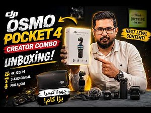 DJI Osmo Pocket 4 Creator Combo Unboxing & Full Review