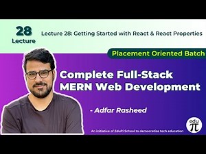 Introduction to React - Understanding React Properties & Folder Structure : Lecture 28