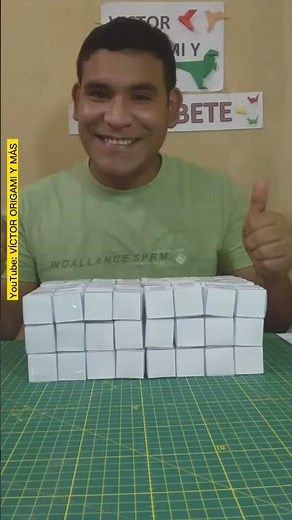 modulo de cubos papel #shorts #short #origami #art