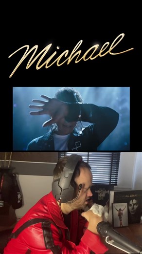 Behind the scenes for the new movie #michealmovietrailer