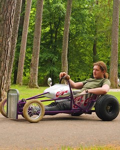 Turning a Wheelbarrow Into a Car! | DeMilked
