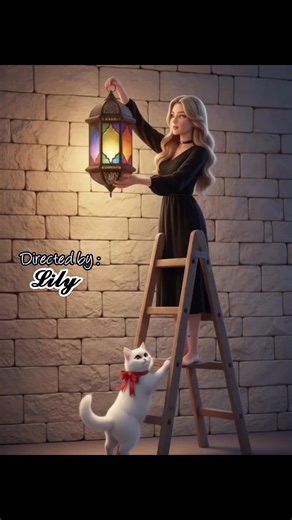 Lily El-gedawy on Instagram‎: "طب ياسيدي 🐱 شكرًا... كفاية ✋🏻 #reels #funny_videos #𝓛𝓲𝓵𝔂_AI #avatar #AI"‎