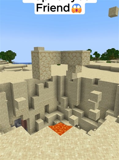 Minecraft Trap For Your Friend😱 #fyp #minecraft #viral | minecraft