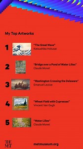 26K views · 223 reactions | Our top searched artworks of 2024 ️✨ From timeless masterpieces to modern icons, this was a year to remember. What artworks made your top 5 this year? | The Metropolitan Museum of Art, New York | Facebook