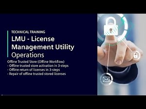 LMU – License Management Utility – Operations – Offline Trusted Store