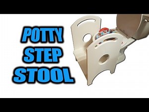 DIY Potty Step Stool - Free Plans!