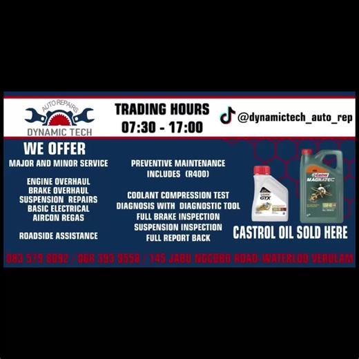 #Engine Overoll,suspension,minor and major service.@dynamic Tech