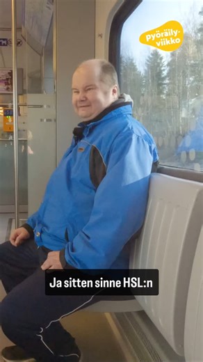 Pyöräily kuuluu kaikille! Kaupunkipyörä on näppärä kulkuneuvo, jota voi hyödyntää esimerkiksi silloin, kun junat korvataan busseilla. Tällä hetkellä kaupunkipyöriä on kuitenkin saatavina vain kaksipyöräisinä. Petri Virolainen muistuttaa, että myös kolmipyöräisellä liikkuvat voisivat käyttää kaupunkipyöriä, jos niitä olisi saatavilla. Pyöräilyviikkoa vietetään 3.–5.11. Hyppää rohkeasti satulaan! @hsljoukkoliikenne @kaupunkiliikenne_oy @hginseudunpyorailijat #HyvistäHetkistäHyväElämä | Kehitysvamm