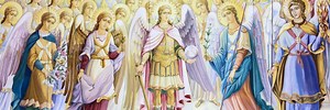 Were angels created before or after human beings?