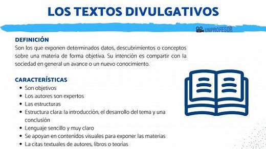 Qué son los textos DIVULGATIVOS - con EJEMPLOS [resumen!]