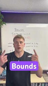 Bounds #bounds #maths #gcse