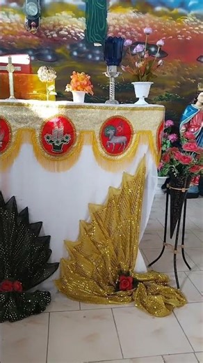 elegant altar decoration #altardecoration #churchdecor #decorations #christianity#jesus