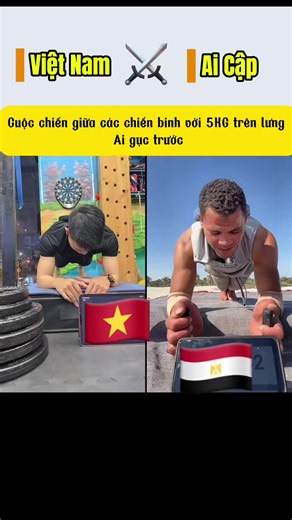 Long tranh hổ đấu giữa Việt Nam và Ai Cập! Let’s go!!!!! #DuocPlank #PlankFitness #PlankLearn #kylucplank #motivation