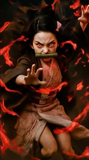 Live action Tanjiro and Nezuko comes to life! | Demon Slayer